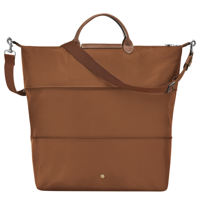 Longchamp  Le Pliage  Expandable Travel Bag Cognac-Travel Bag-Longchamp