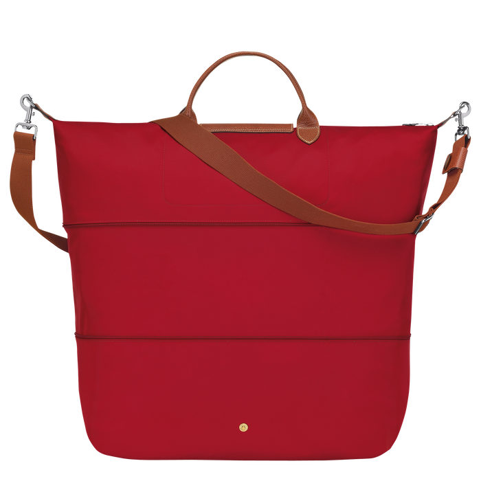Longchamp  Le Pliage  Expandable Travel Bag Red-Travel Bag-Longchamp
