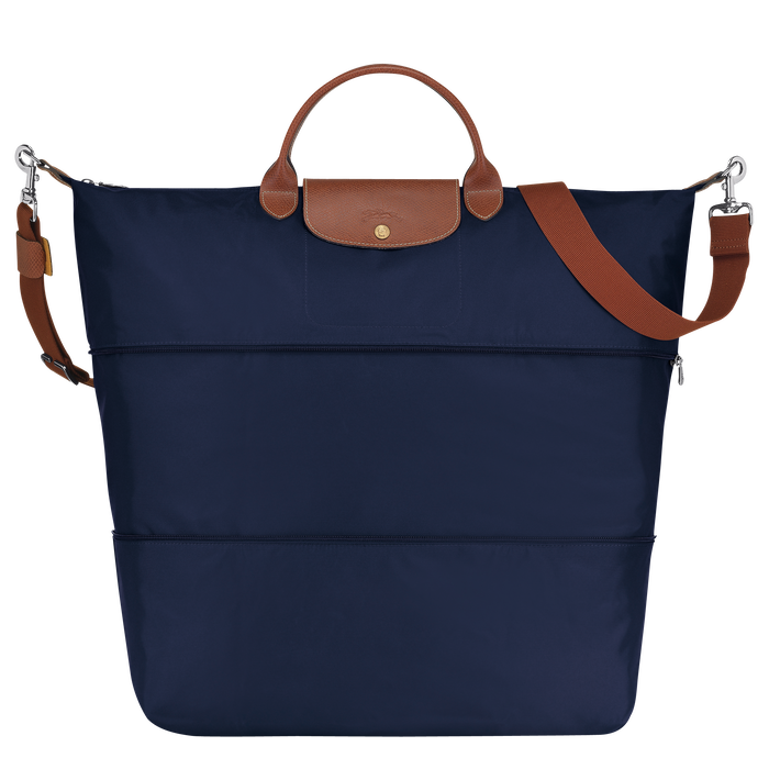 Longchamp  Le Pliage  Expandable Travel Bag Navy-Travel Bag-Longchamp