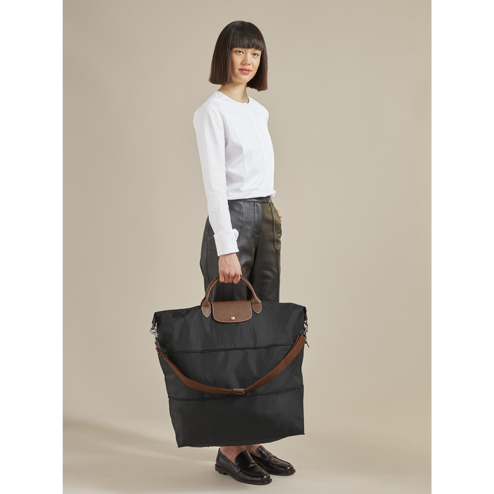 Longchamp  Le Pliage  Expandable Travel Bag Navy-Travel Bag-Longchamp