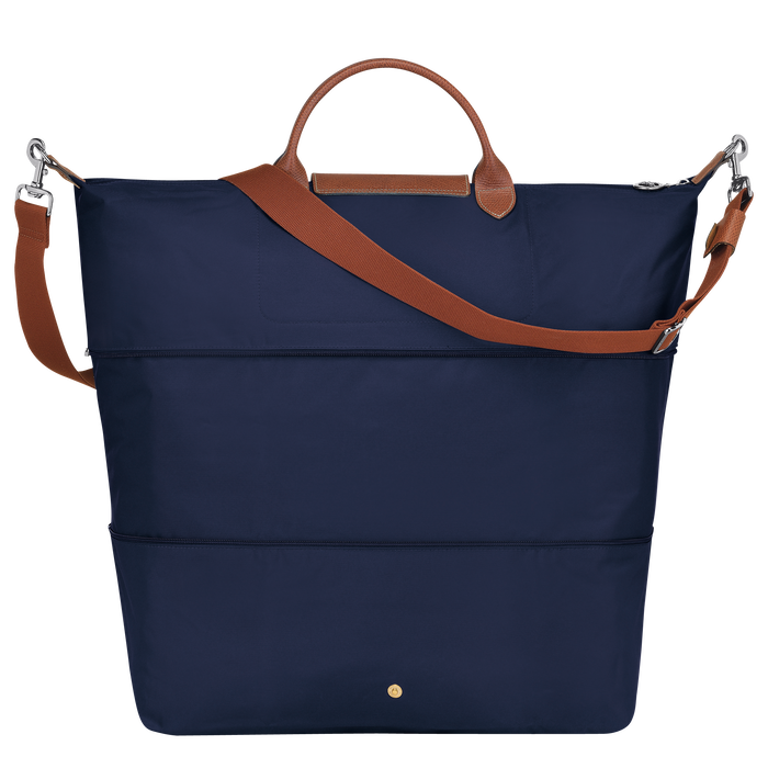 Longchamp  Le Pliage  Expandable Travel Bag Navy-Travel Bag-Longchamp