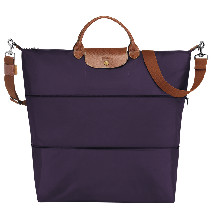 Longchamp  Le Pliage  Expandable Travel Bag Bilberry-Travel Bag-Longchamp