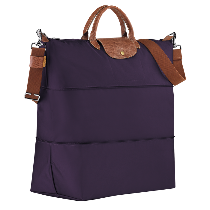 Longchamp  Le Pliage  Expandable Travel Bag Bilberry-Travel Bag-Longchamp