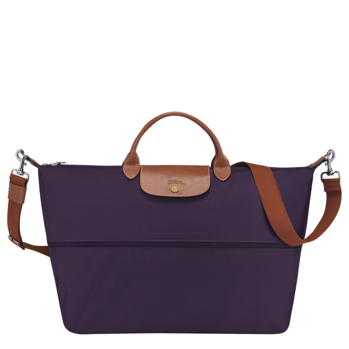 Longchamp  Le Pliage  Expandable Travel Bag Bilberry-Travel Bag-Longchamp
