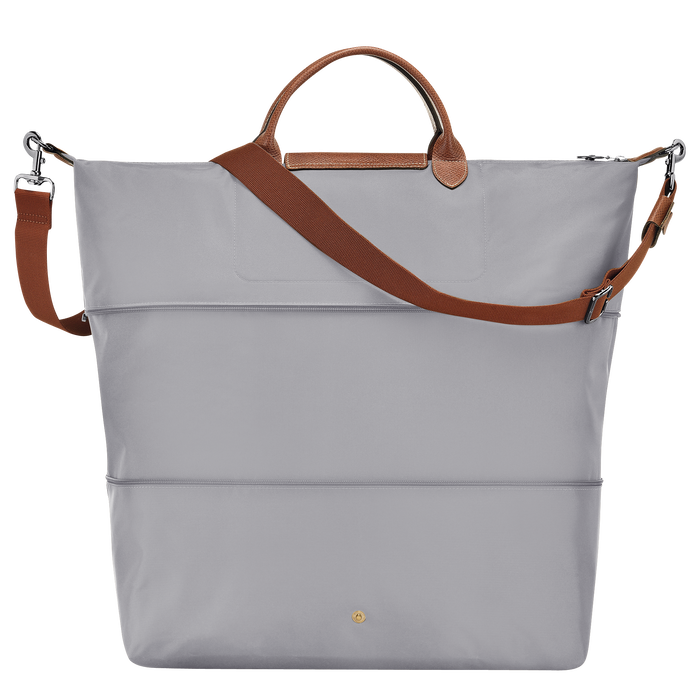 Longchamp  Le Pliage  Expandable Travel Bag Grey-Travel Bag-Longchamp