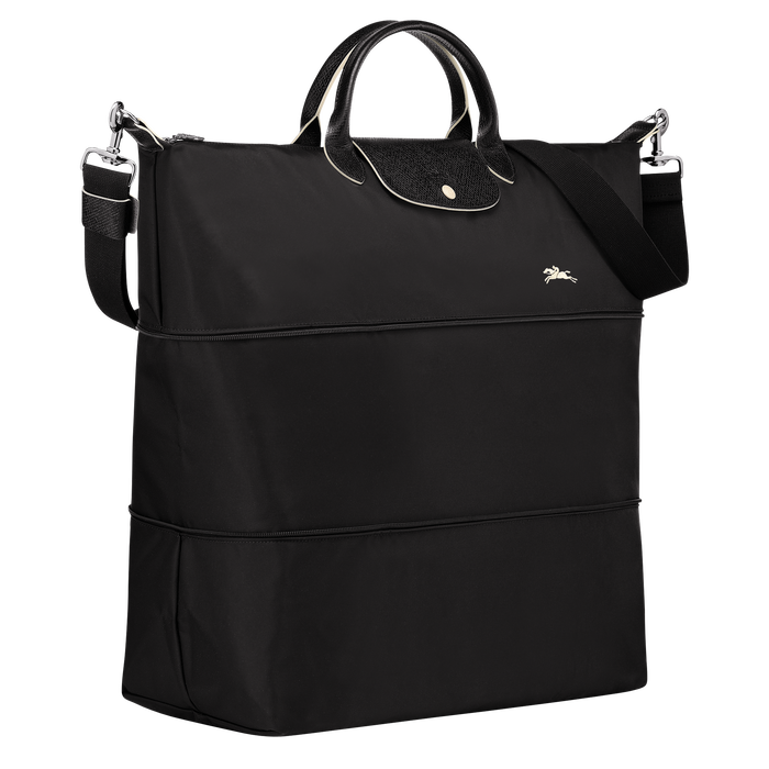 Longchamp  Le Pliage Club Expandable Travel Bag Balck-Travel Bag-Longchamp