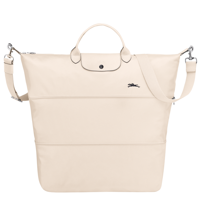 Longchamp  Le Pliage Club Expandable Travel Bag  Chalk-Travel Bag-Longchamp