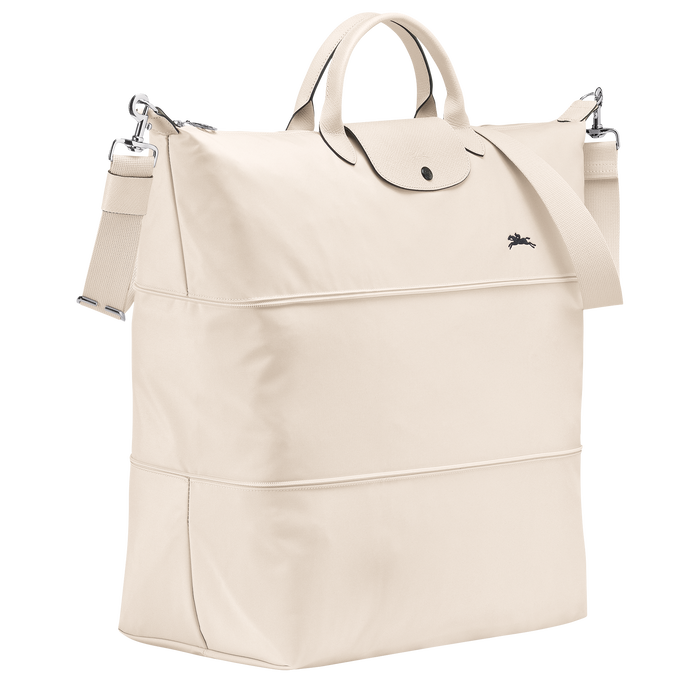 Longchamp  Le Pliage Club Expandable Travel Bag  Chalk-Travel Bag-Longchamp