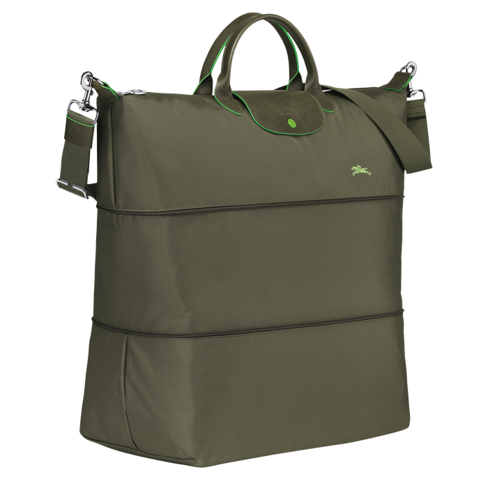 Longchamp  Le Pliage Club Expandable Travel Bag Longchamp Green-Travel Bag-Longchamp