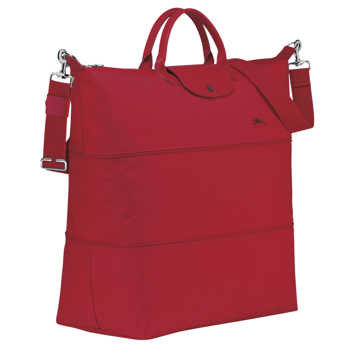 Longchamp  Le Pliage Club Expandable Travel Bag Red-Travel Bag-Longchamp