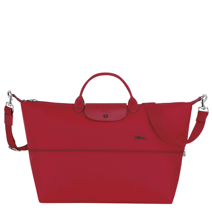 Longchamp  Le Pliage Club Expandable Travel Bag Red-Travel Bag-Longchamp