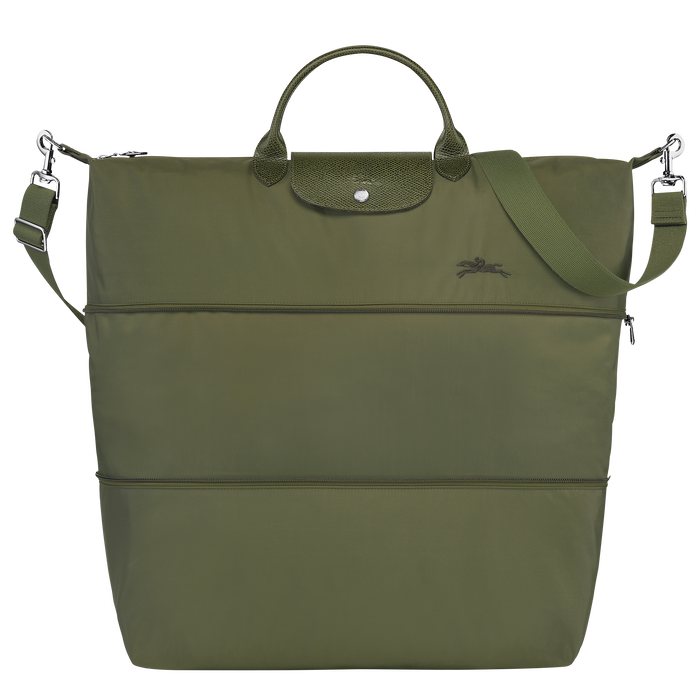 Longchamp  Le Pliage Green  Expandable Travel Bag  Forest-Travel Bag-Longchamp