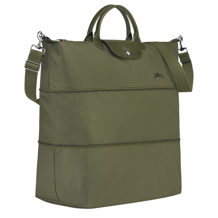 Longchamp  Le Pliage Green  Expandable Travel Bag  Forest-Travel Bag-Longchamp
