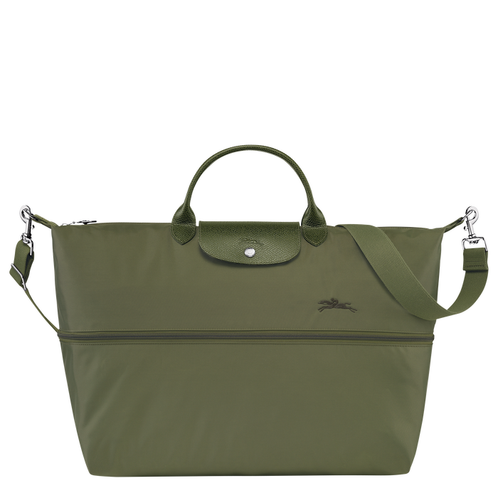 Longchamp  Le Pliage Green  Expandable Travel Bag  Forest-Travel Bag-Longchamp