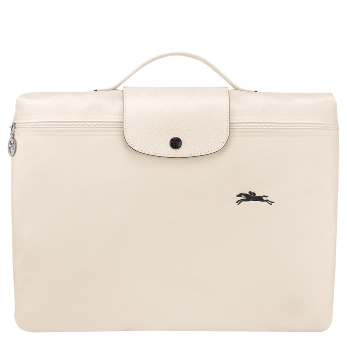 Longchamp Le Pliage Club Small Briefcase Chalk-Document Bag-Longchamp