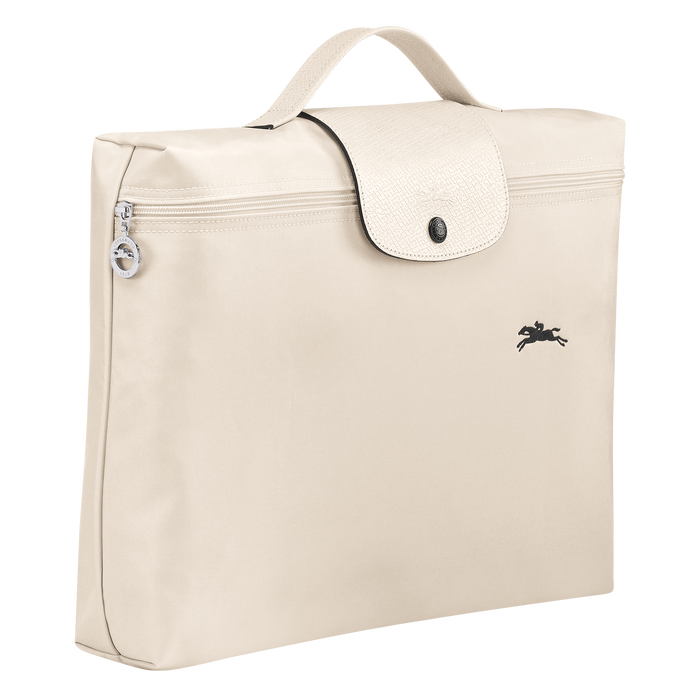 Longchamp Le Pliage Club Small Briefcase Chalk-Document Bag-Longchamp