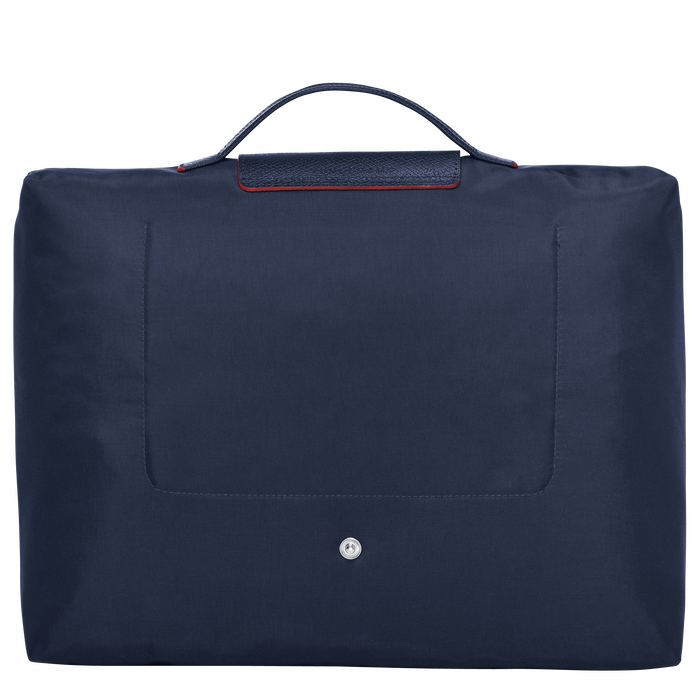 Longchamp Le Pliage Club Small Briefcase Navy-Document Bag-Longchamp