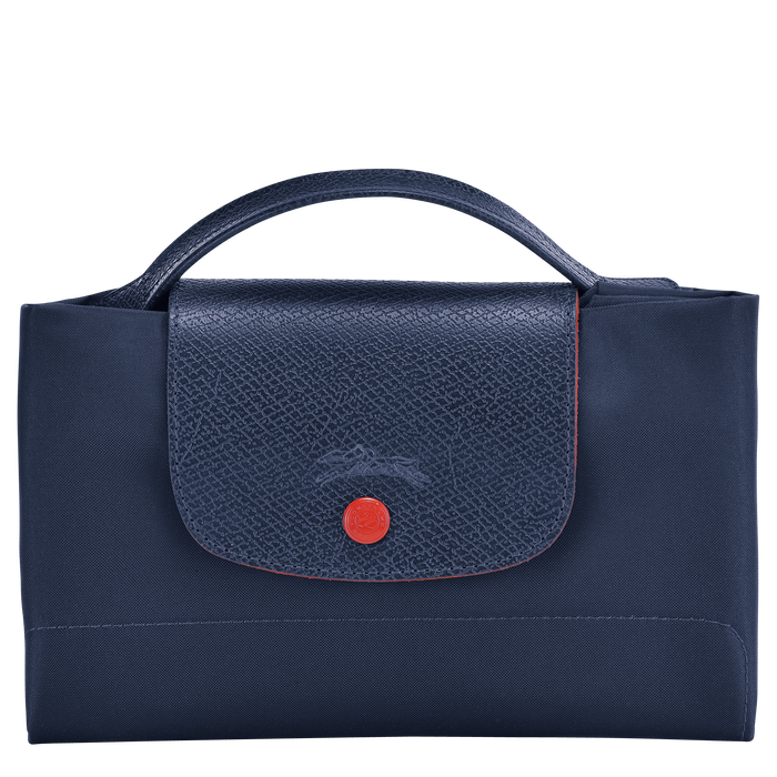 Longchamp Le Pliage Club Small Briefcase Navy-Document Bag-Longchamp