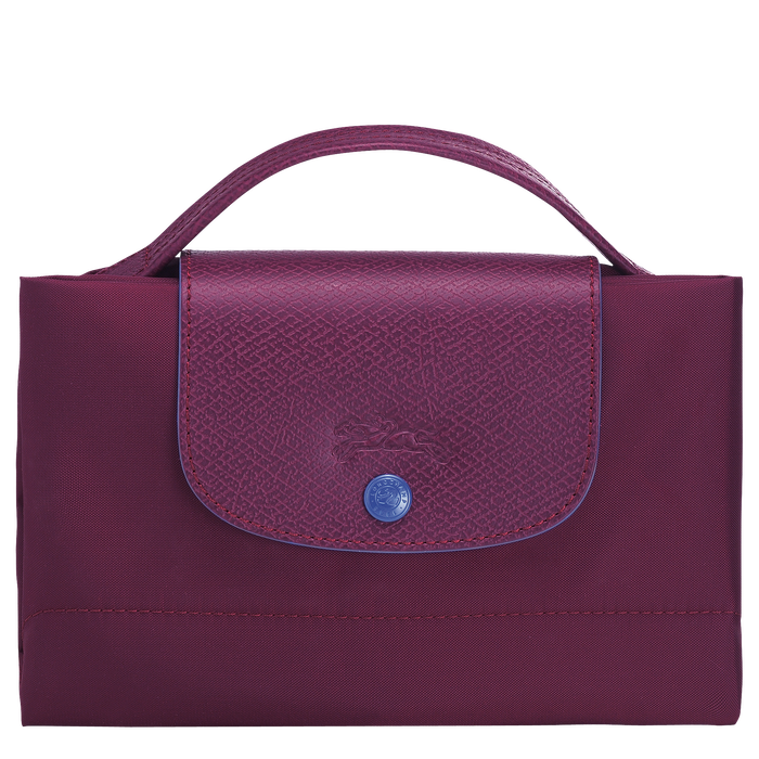 Longchamp Le Pliage Club Small Briefcase Plum-Document Bag-Longchamp