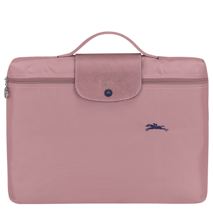 Longchamp Le Pliage Club Small Briefcase Antique Pink-Document Bag-Longchamp