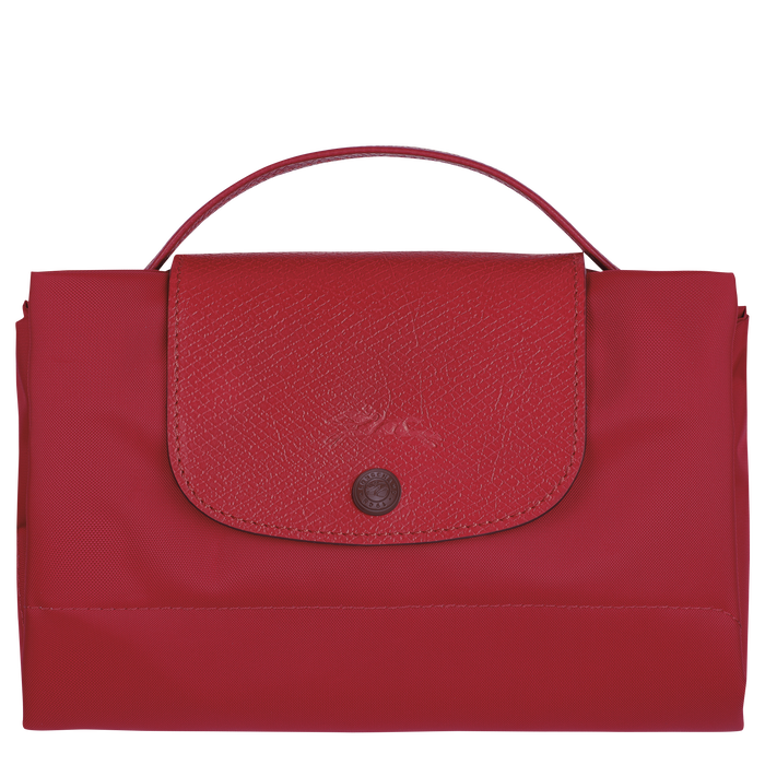 Longchamp Le Pliage Club Small Briefcase Red-Document Bag-Longchamp
