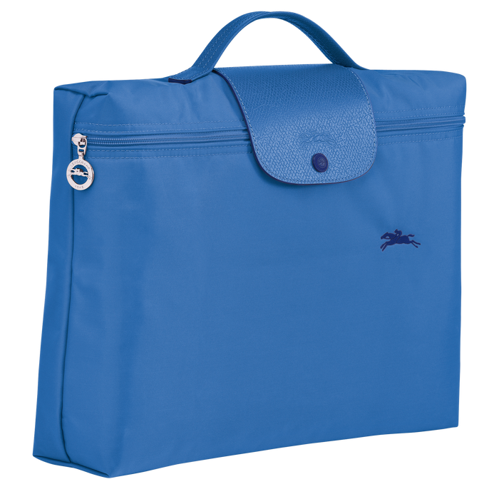 Longchamp Le Pliage Club Small Briefcase Blue-Document Bag-Longchamp
