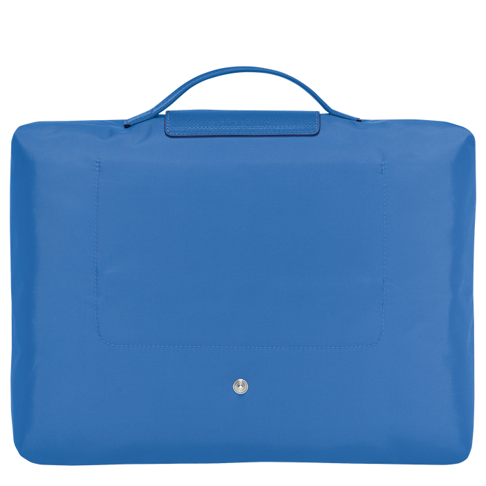 Longchamp Le Pliage Club Small Briefcase Blue-Document Bag-Longchamp