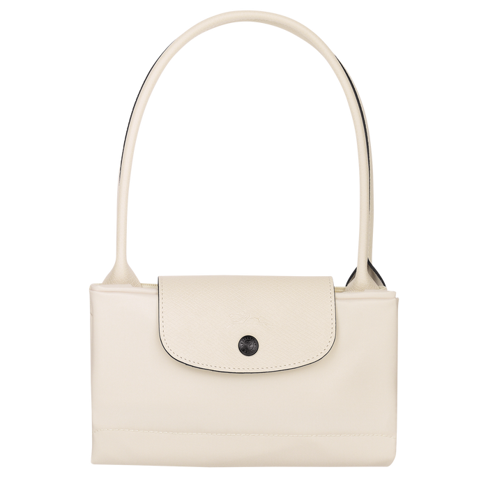 Longchamp Le Pliage Club Small Shoulder Bag Chalk-Tote Bags-Longchamp