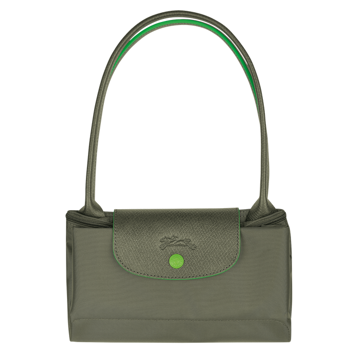 Longchamp Le Pliage Club Small Shoulder Bag Longchamp Green-Tote Bags-Longchamp