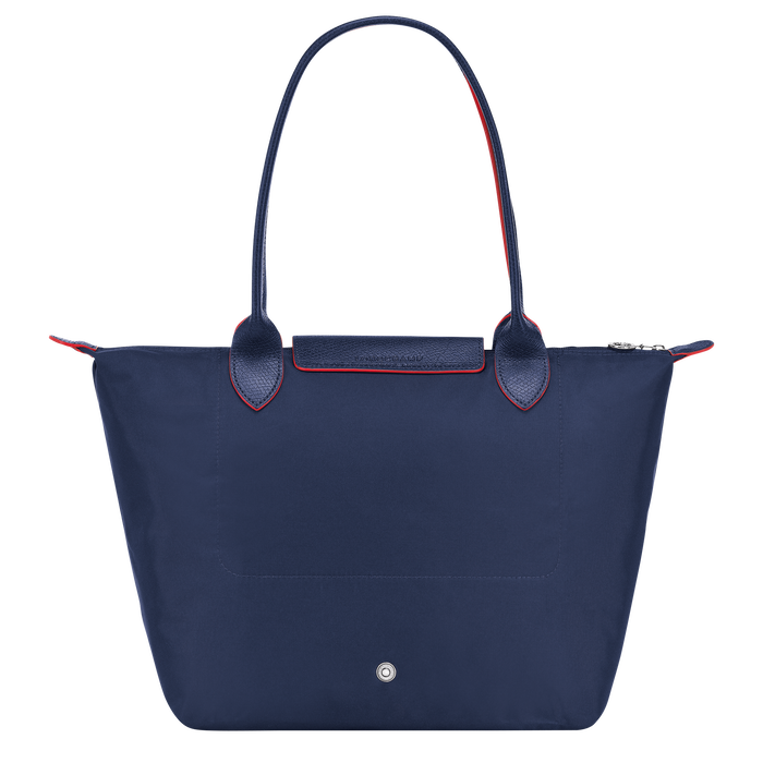 Longchamp Le Pliage Club Small Shoulder Bag Navy-Tote Bags-Longchamp