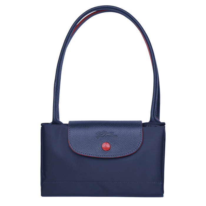 Longchamp Le Pliage Club Small Shoulder Bag Navy-Tote Bags-Longchamp