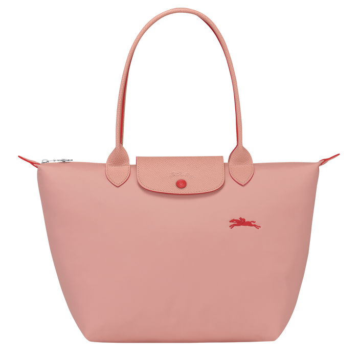 Longchamp Le Pliage Club Small Shoulder Bag Pinky-Tote Bags-Longchamp