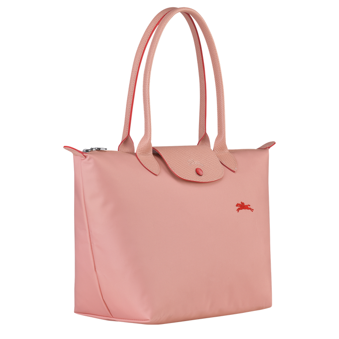 Longchamp Le Pliage Club Small Shoulder Bag Pinky-Tote Bags-Longchamp