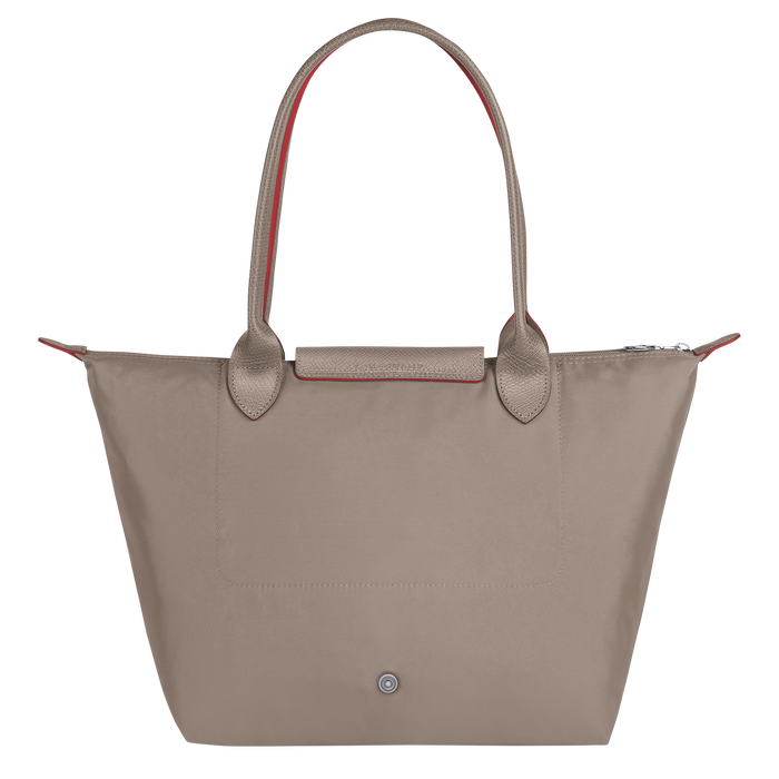 Longchamp Le Pliage Club Small Shoulder Bag Brown-Tote Bags-Longchamp