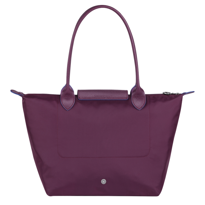 Longchamp Le Pliage Club Small Shoulder Bag Plum-Tote Bags-Longchamp