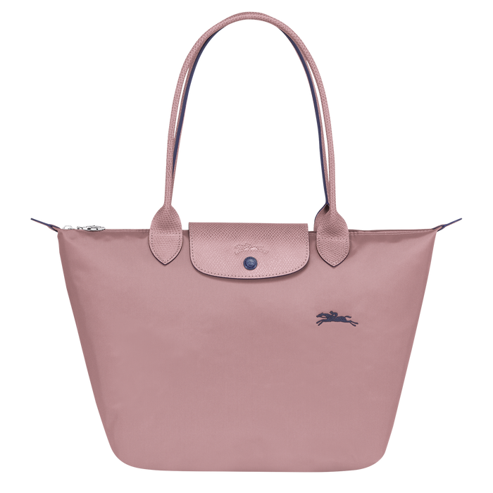 Longchamp Le Pliage Club Small Shoulder Bag Antique Pink-Tote Bags-Longchamp