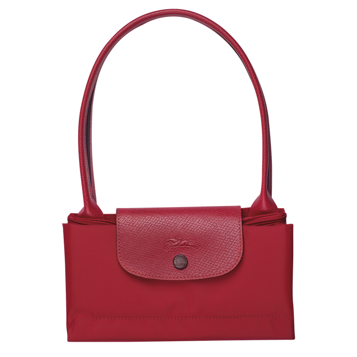 Longchamp Le Pliage Club Small Shoulder Bag Red-Tote Bags-Longchamp
