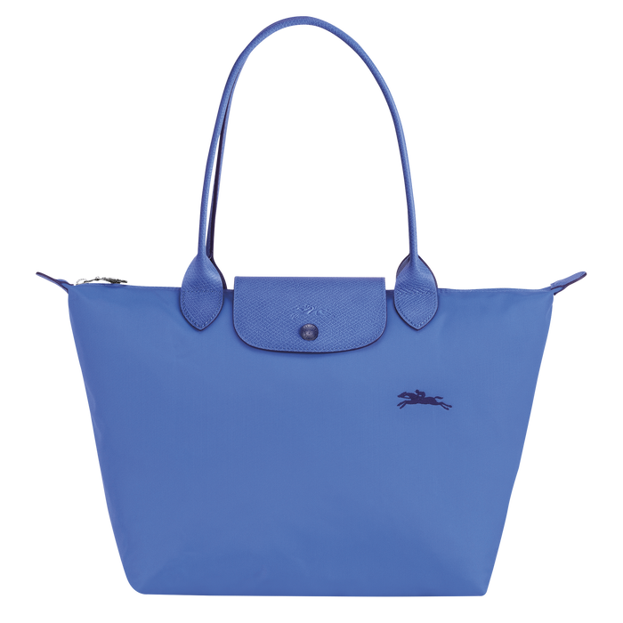 Longchamp Le Pliage Club Small Shoulder Bag Blue-Tote Bags-Longchamp