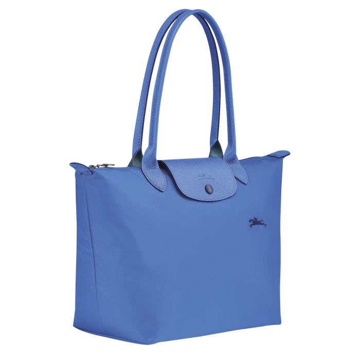 Longchamp Le Pliage Club Small Shoulder Bag Blue-Tote Bags-Longchamp