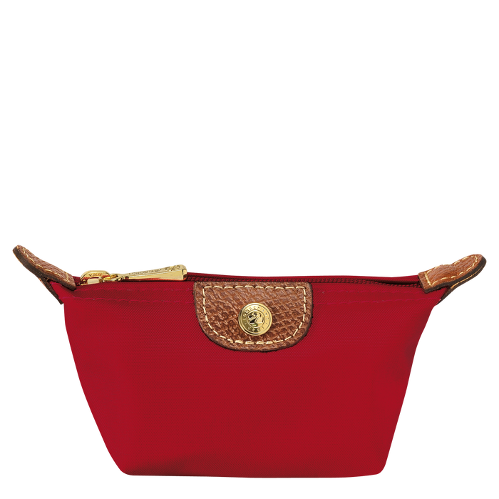 Longchamp Le Pliage Original Coin Purse Red-Purse-Longchamp