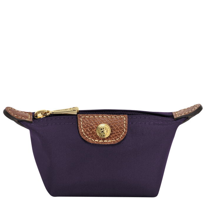 Longchamp Le Pliage Original Coin Purse Bilberry-Purse-Longchamp