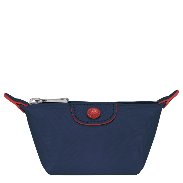 Longchamp Le Pliage Club Coin Purse Navy-Purse-Longchamp