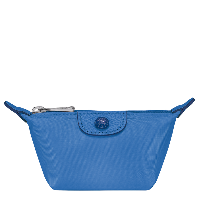 Longchamp Le Pliage Club Coin Purse Blue-Purse-Longchamp