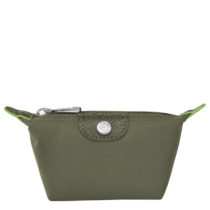 Longchamp Le Pliage Green Coin Purse Forest-Purse-Longchamp