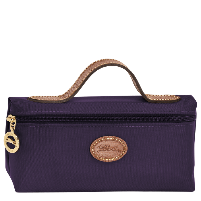 Longchamp  Le Pliage Original Cosmetic Case Bilberry-Cosmetic Bags-Longchamp