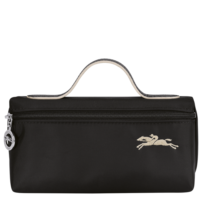 Longchamp  Le Pliage Club Cosmetic Case Black-Cosmetic Bags-Longchamp