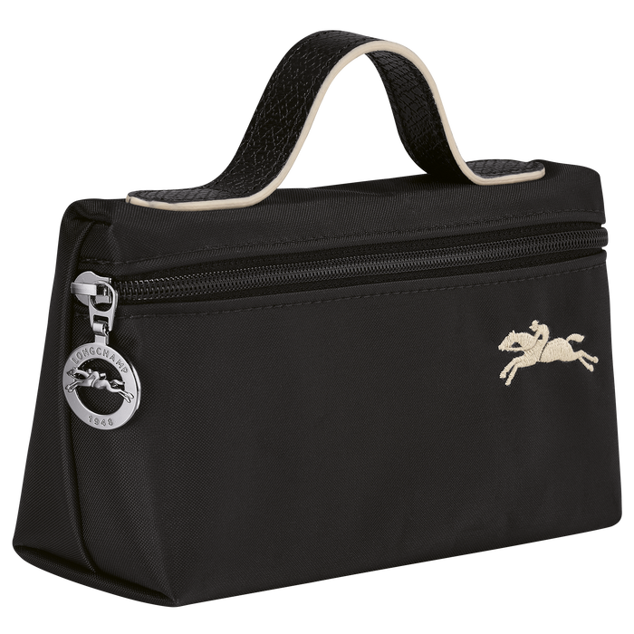 Longchamp  Le Pliage Club Cosmetic Case Black-Cosmetic Bags-Longchamp