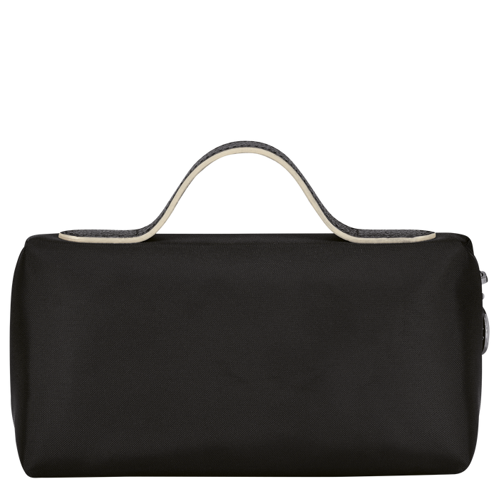 Longchamp  Le Pliage Club Cosmetic Case Black-Cosmetic Bags-Longchamp