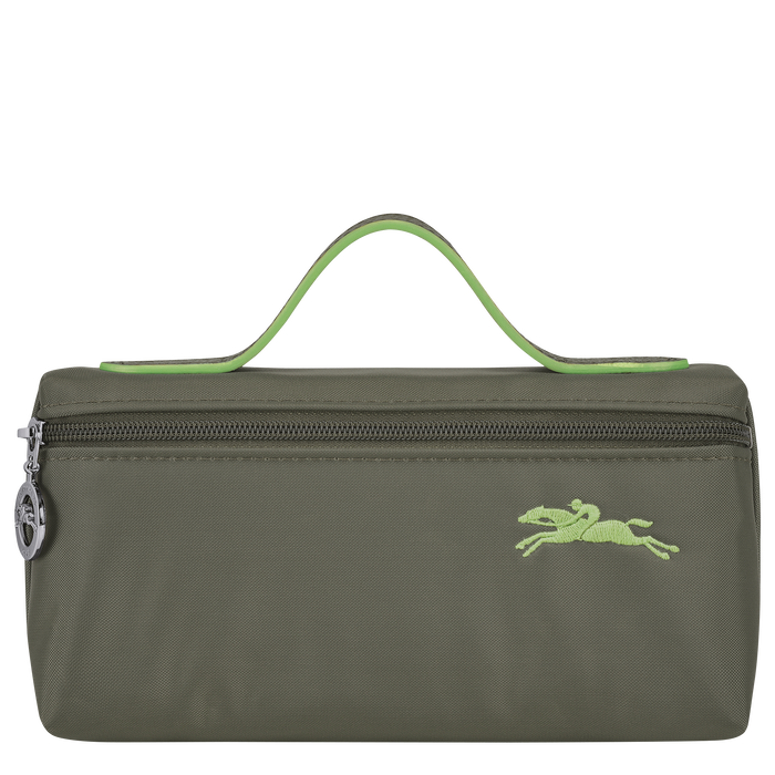 Longchamp  Le Pliage Club Cosmetic Case Longchamp Green-Cosmetic Bags-Longchamp