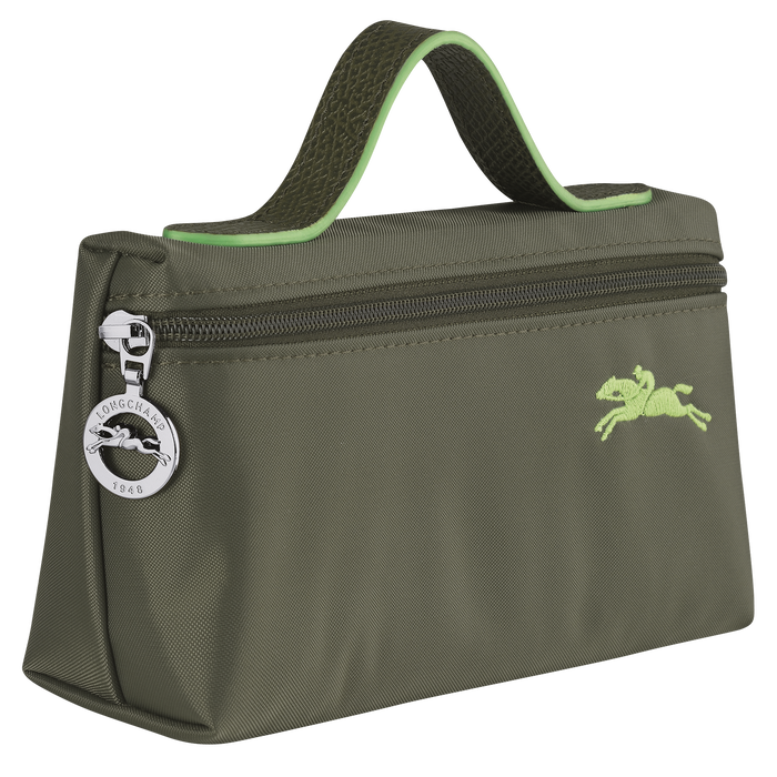 Longchamp  Le Pliage Club Cosmetic Case Longchamp Green-Cosmetic Bags-Longchamp